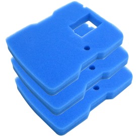 SYOWADA 3 Pack Sponge Filter Pads Replacement for Sunsun 660 GPH Fountain Pump TRUPOW 660 GPH Garden Pond Fit for Yorbay CUF-6000 VIVOHOME 530/660 GPH Pond Filter Pump Fountain Kits