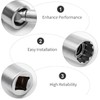 BEANPRECOY 16mm Spark Plug Socket, Swivel Magnetic Spark Plug Socket,