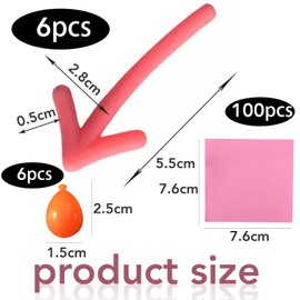 EUYKQNOI Magnetic Arrows, Pack of 12, 5.5 cm, Coloured Marking Arrows, Primary School Teacher Supplies, with 100 Sticky Notes, for Presentations, Office & Home