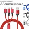 Unbranded 3 in 1 Fast USB Charging Cable Universal Multi