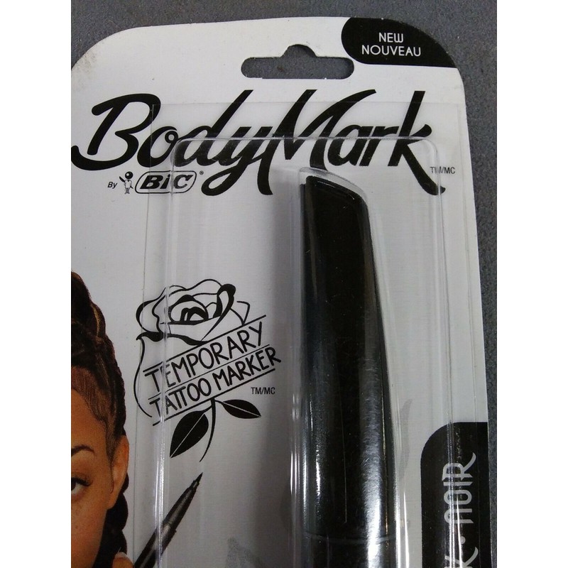 BIC BodyMark Bic Skin Safe Henna Temporary Tattoo Marker New