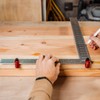 Tall Stair Gauges for Layout Framing Square Attachment Rip Guide