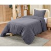 Utopia Bedding Seersucker Duvet Cover - Single Duvet Cover Set