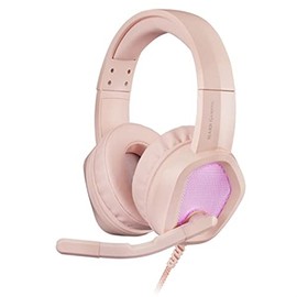 Mars Gaming MH320P Pink, Neodymium RGB Flow Headset, Microphone and Control Box