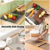 YounBeauty Roll Up Dish Drying Rack Rollable Stainless Steel Kitchen