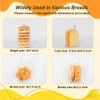 Lesibag 8 x 12 Inch Mirco Perforated Bread Bags, 100