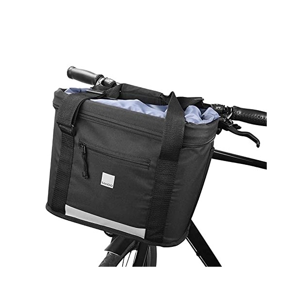 SENADA Bike Basket Folding Small Pet Cat Dog Carrier Bag