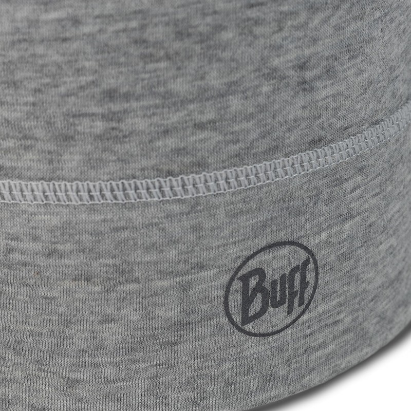 Buff Beanie Merino Lightweight Adulti Unisex, Solid Light Grey