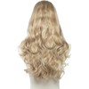 Hair Extensions Dirty Blonde Full Head Clip in Synthetic Wave
