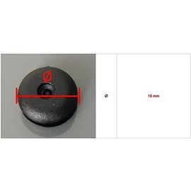 1x Safety Belt Stopper Universal Button Safety Belt Universal Clips in Black