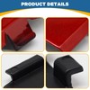 TOPUS Rear Bumper Tow Hook Cover for Mazda 6 Atenza