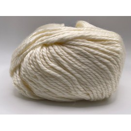 Cream Alpaca Bulky - Alpaca Acrylic Wool Blend Yarn, Bulky Weight 142 Yards (130 Meters) 3.53 Ounces (100 Grams)