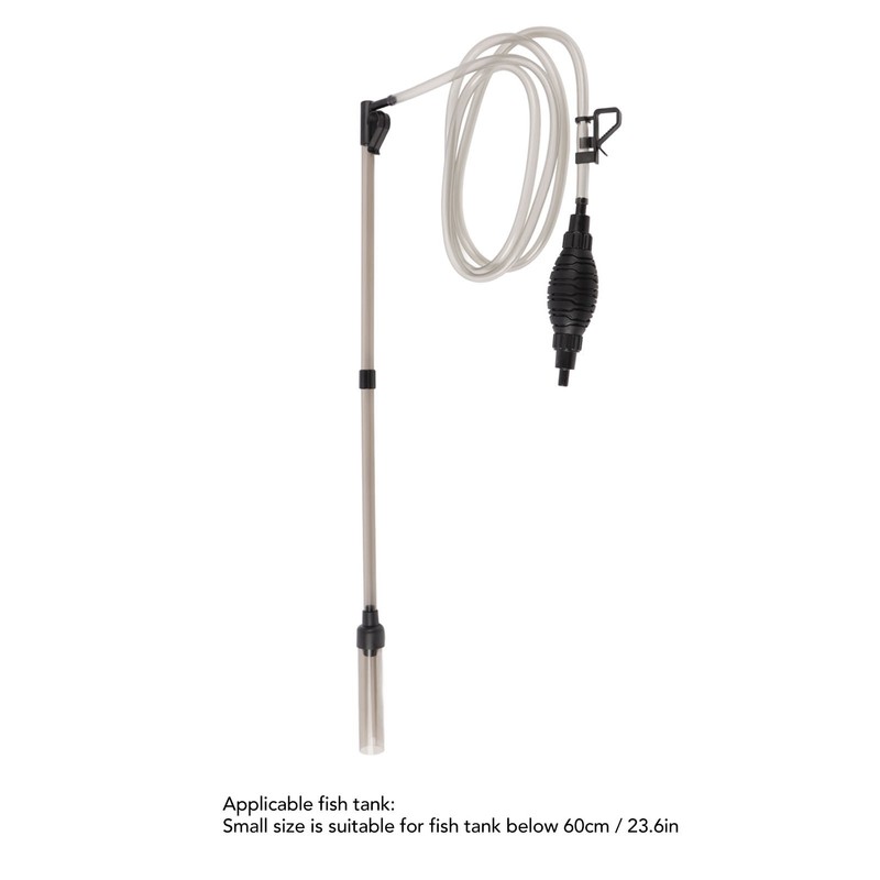 Manual Aquarium Gravel Cleaner Adjustable Water Changer Fish Tank Gravel