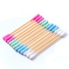 GSHLLO 200 Pcs Double Head Cotton Swabs Spiral Cotton Heads