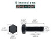3/8-16 x 1-1/4" Hex Bolts with Nuts and Washers (10
