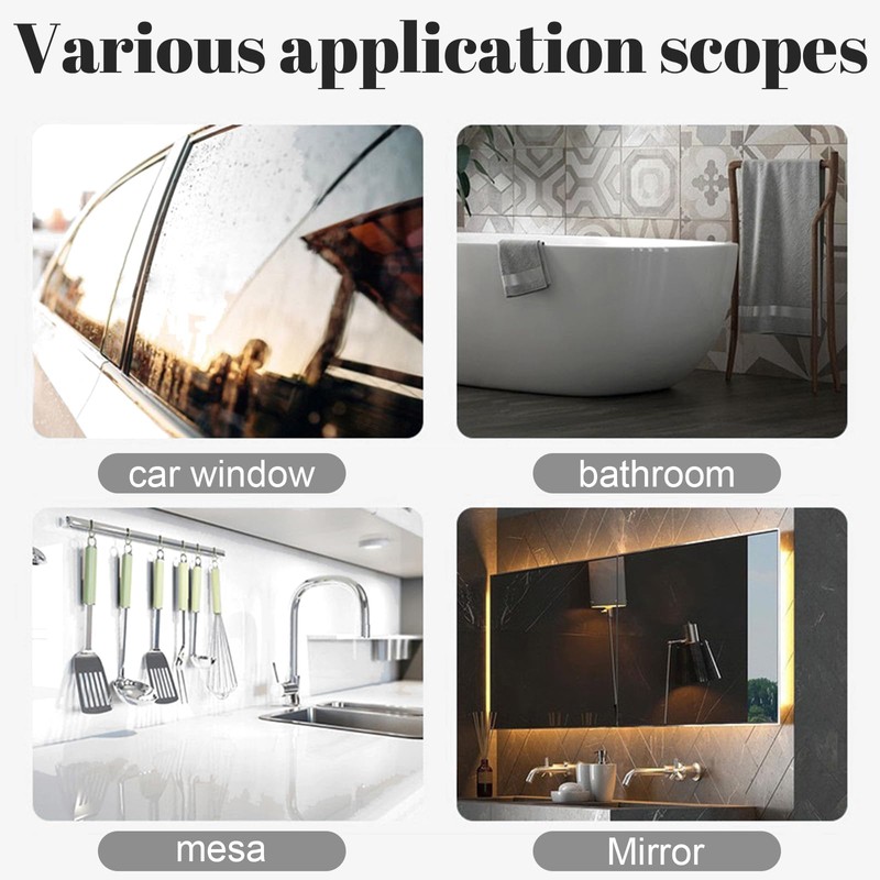 Srup Shower Squeegee, Non-Slip Shower Squeegee, Stainless Steel, Squeegee Shower