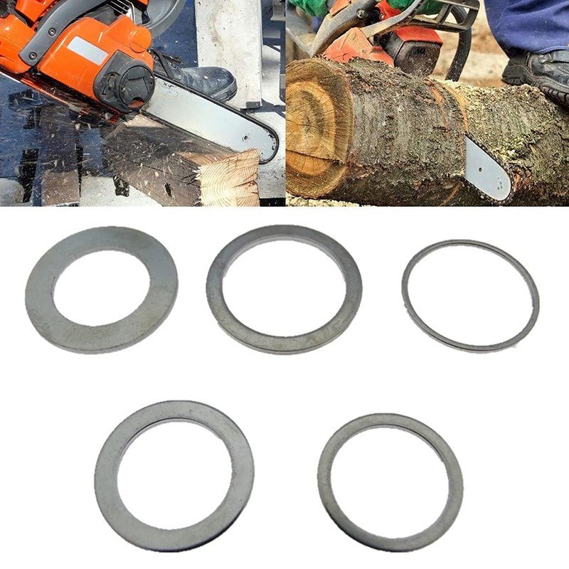 Max-Tonsen 8pcs Stainless Steel Circular Saw Blades Reducing Rings for