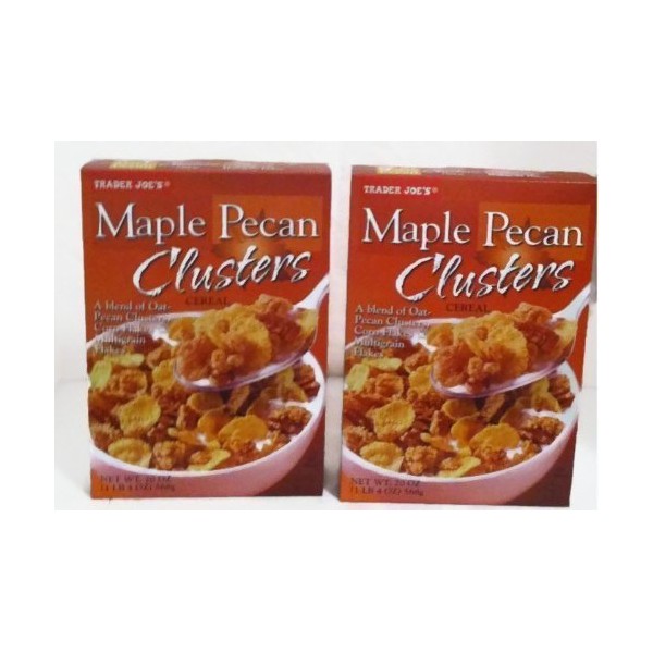 Trader Joe's Maple Pecan Clusters Cereal, 20 Ounce (Pack of