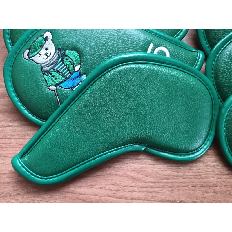 Set of 10 Golf Club Head Covers for Driver, Fairway