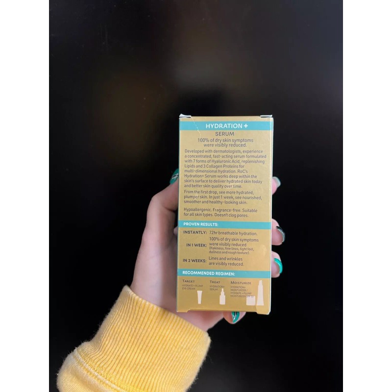 RoC Hydration+ Serum - 1 fl oz New In Box