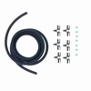 68229388AA Fuel Injector Return Line Fitting Hose Kit for EcoDiesel