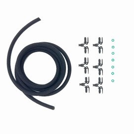 68229388AA Fuel Injector Return Line Fitting Hose Kit for EcoDiesel Ram 1500 Promaster Grand Cherokee 3.0L