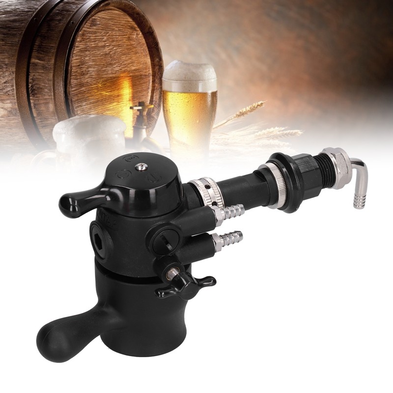 Craft Beer Defoaming Tap Device Set Beer Bottle Filling Faucet