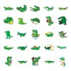 Bric Dodo Pack of 50 Crocodile Stickers Car Laptop Phone