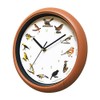 SELVA Animal Clock Wall Clock with Animal Sounds at Every