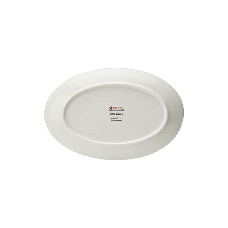 Maxwell & Williams Round Oval Plate, 25 x 16 cm,