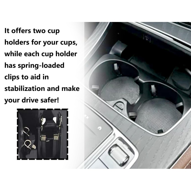 Lhbwhiz Centre Console Drink Holder, Water Cup Holder, Suitable Accessories,