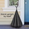Kona Large Inverted Reverse Umbrella with C-Shaped Handle, Windproof Double