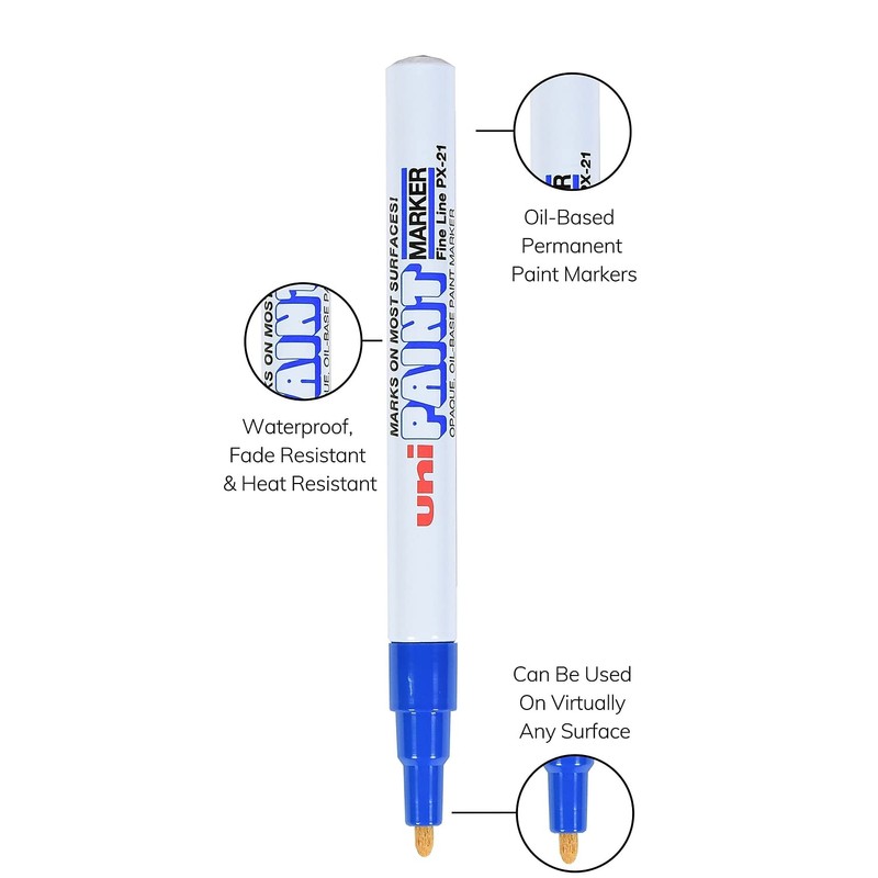 uni-ball Oil-Base Fine Line uni Paint Markers