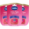 Vaseline, Rosy Lips, Lip Therapy, .25 OZ, (Pack of 3)