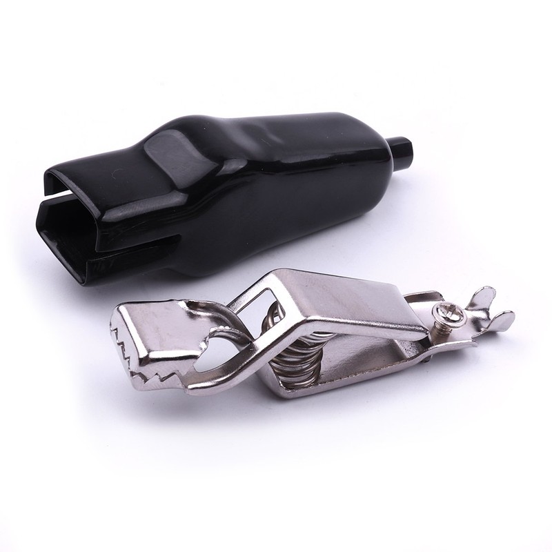 ATOPLEE 20PCS Alligator Clips Electrical,20A Insulated Spring Loaded Alligator Clamps,Truck