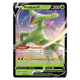 Pokémon-Sammelkartenspiel: Kollektion Viridium-V (2 holografische Promokarten, 1 überdimensionale holografische Karte & 4 Boosterpacks)
