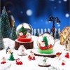 Chunful 44 Pcs Christmas DIY Snow Globe Kit Water Globes