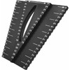 2 in 1 Woodworking Caliper Gauge Center Finder Measure Scribe