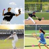 Lyfengdeam6 PCS Rubber Reaction Bounce Balls for Hand-Eye Coordination，Agility &