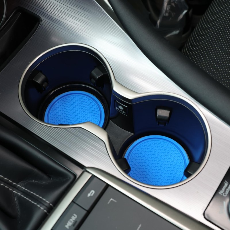 SINGARO Car Cup Coaster, 4PCS Universal Non-Slip Cup Holders Embedded