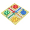 Ludo Chess Set Folding Roll Up Board Game Pad with