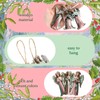 Yookeer 24 Pcs Christmas Wooden Hanging Ornaments Christmas Angel Theme