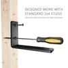 NEODROP 8-Pack 12 Inch Heavy Duty Shelf Brackets, Premium Floating