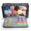 Hosoncovy Large Capacity Knitting Bag Yarn Bag Portable Yarn Knitting