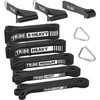 Tribe Lifting Long Resistance Bands – 5 Strength Levels, Durable
