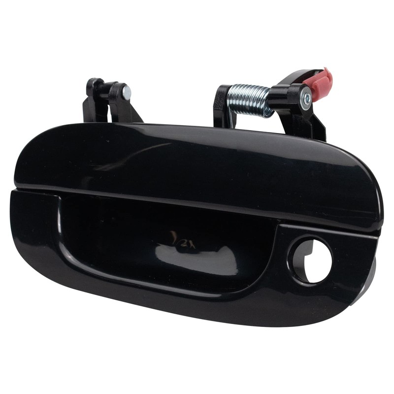 TRQ Front Left Exterior Door Handle - Drivers Side Compatible