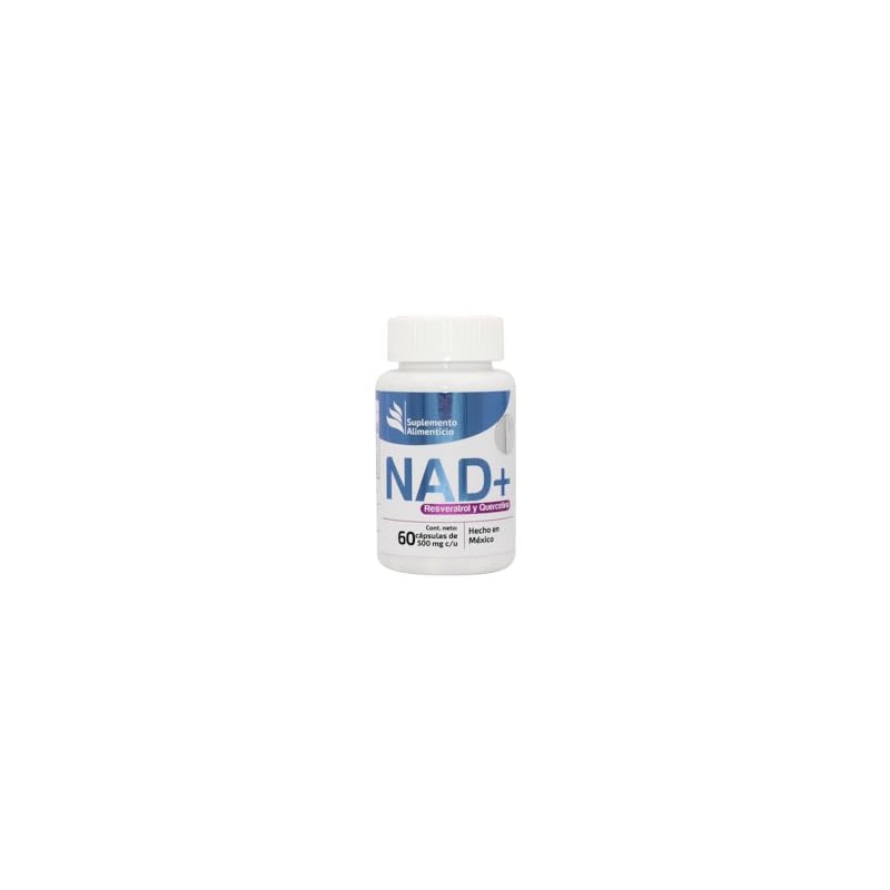 NAD+RESVERATROL Y QUERCETINA c/60 capsulas TECNONATURA