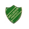 Capricornone Wellbeing Prefect Gel Domed Green School Shield Badge