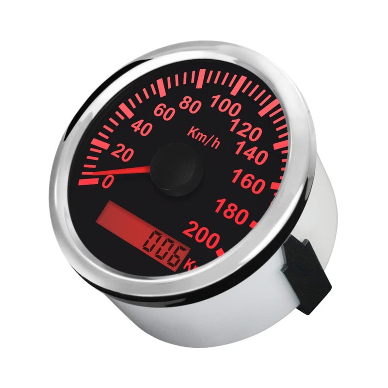 ELING Waterproof GPS Speedometer Odometer 200KM/H for Car Motorbike Buggy