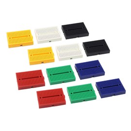 LampVPath [12Packs] 170 Points Mini Small solderless breadboard Compatible for Proto Shield